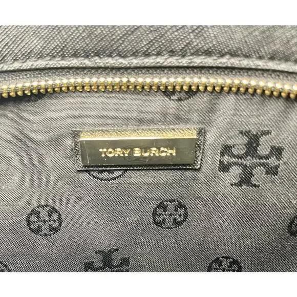 Tory Burch Saffiano Leather Emerson Medium Zip Tote Bag - Picture 13 of 14